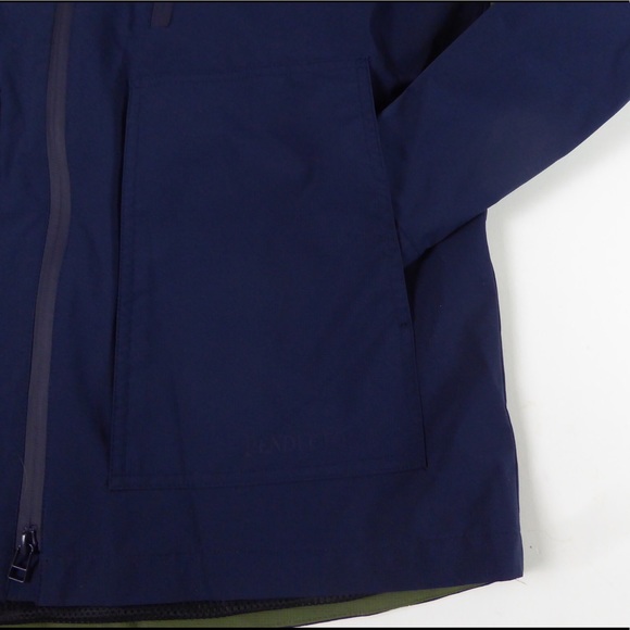 Pendleton Outdoorsmen Ripstop Poly w Hidden Stowaway Hood Windbreaker NWT Men’s - Picture 8 of 14